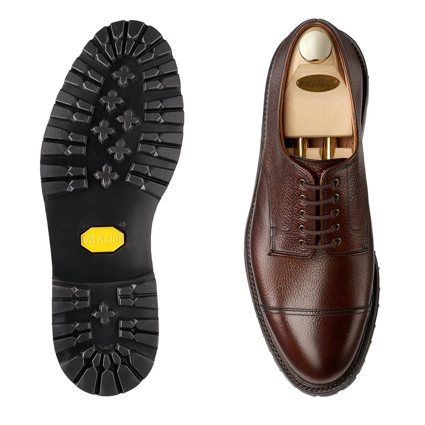 Sandhurst Dark Brown Scotch Grain - Image 2