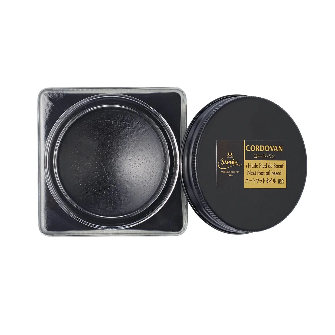 Cordovan Shoe Cream, Black (01) 75ml - Image 2