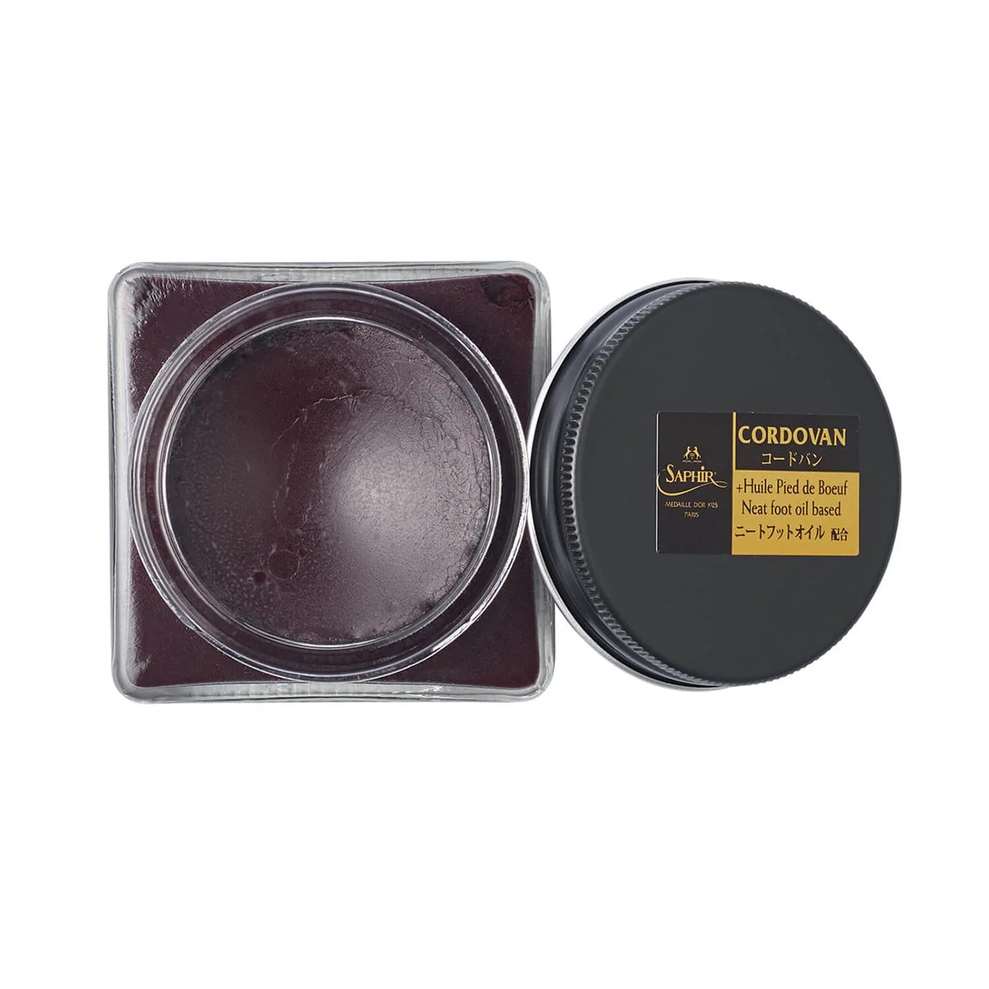 Cordovan Shoe Cream, Burgundy (71) 75ml - Image 2