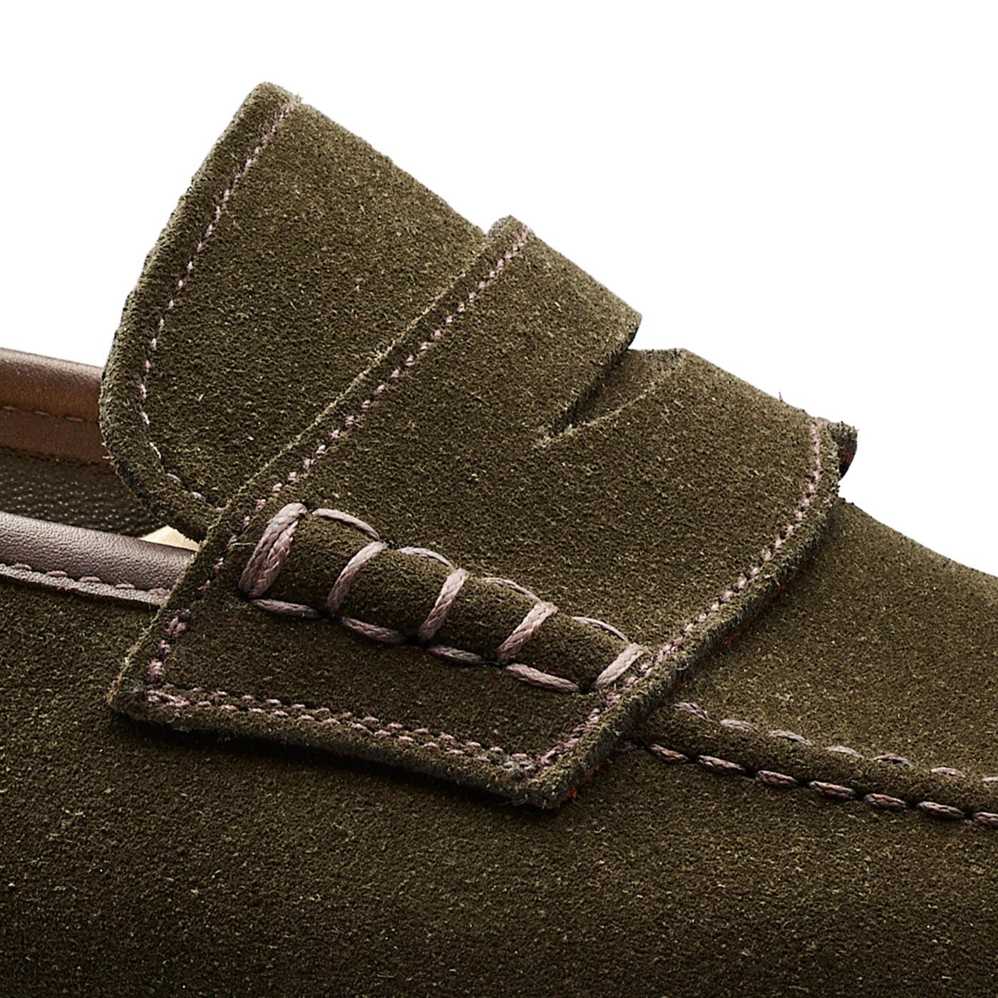 Seaton Earth Green Suede - Image 5