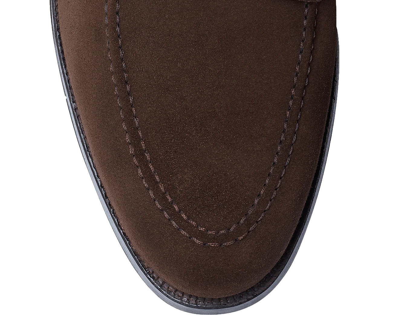 Selby Dark Brown Calf Suede - Image 6