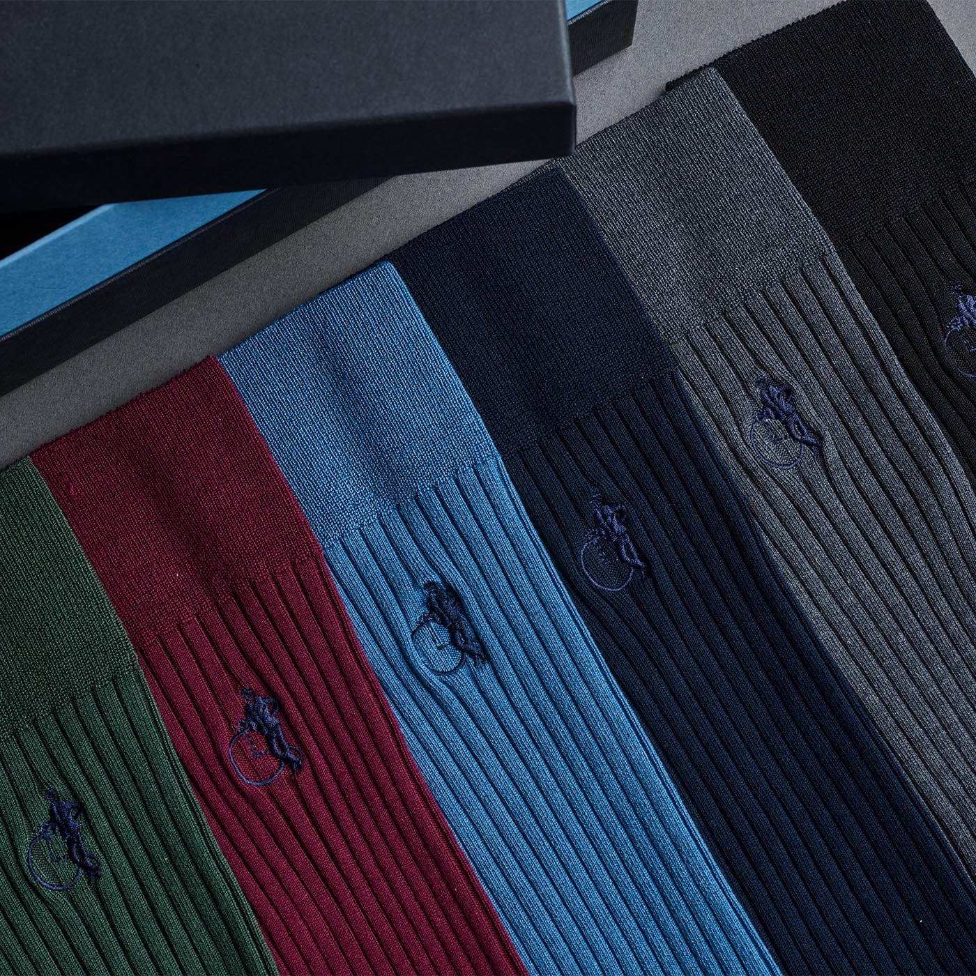 Simply Sartorial Socks - 6 Pair Gift Box - Image 2