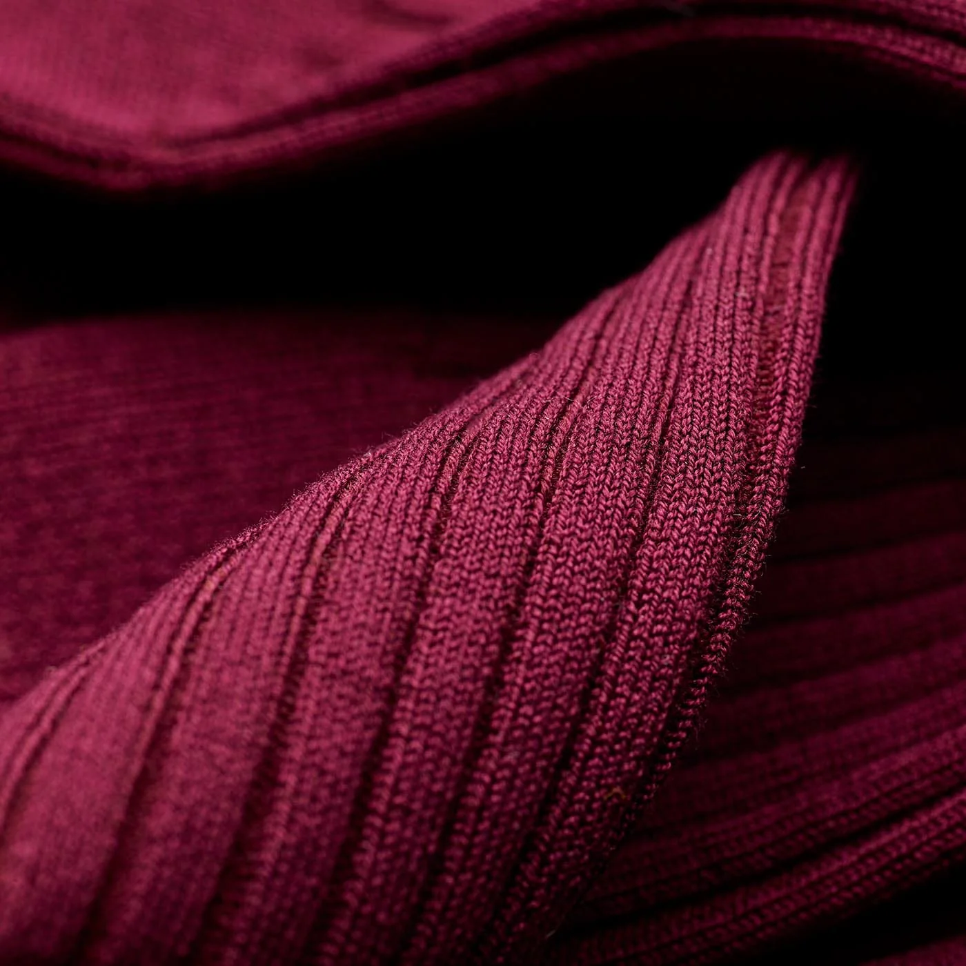 Simply Sartorial Socks - Rich Burgundy - Image 3