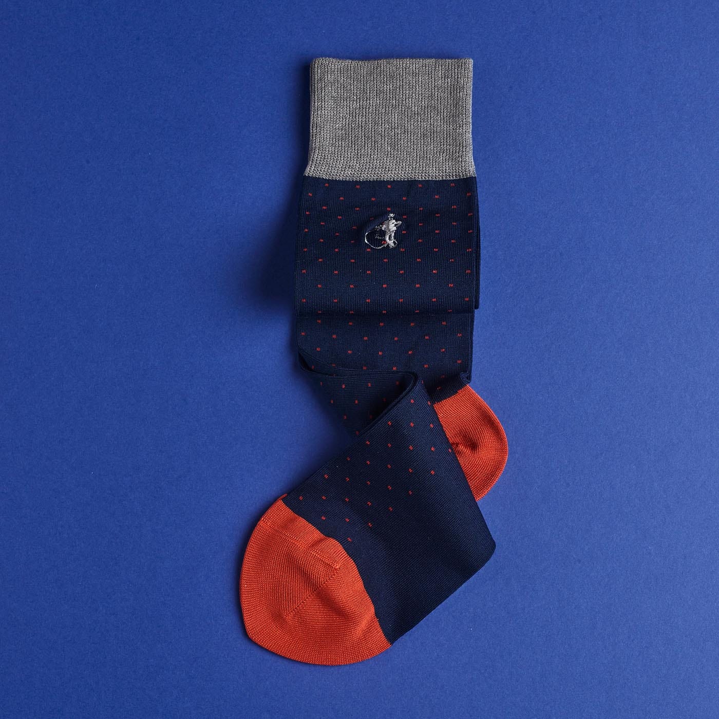 Spot of Style Socks - Navy - Image 2