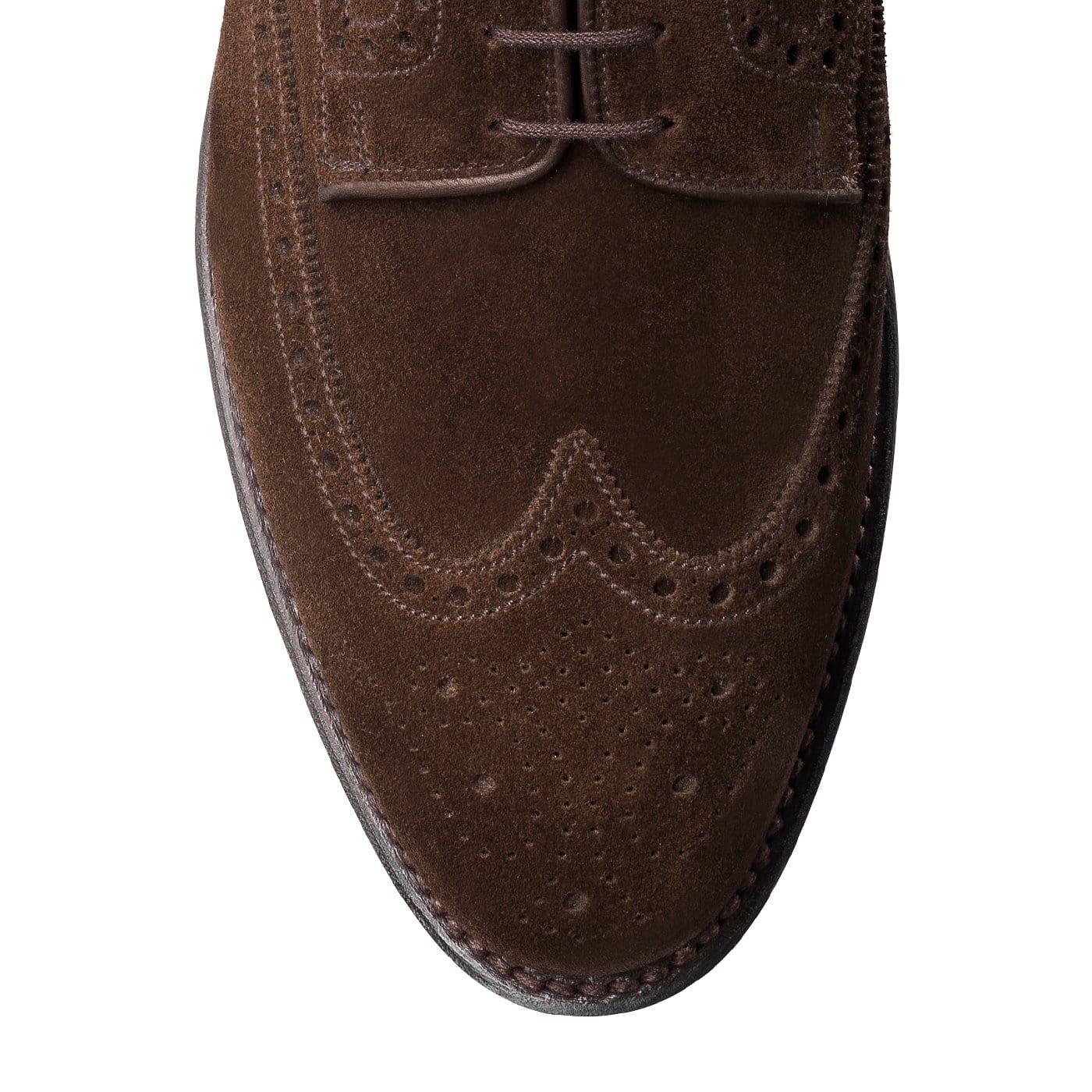 Swansea Dark Brown Suede - Image 4