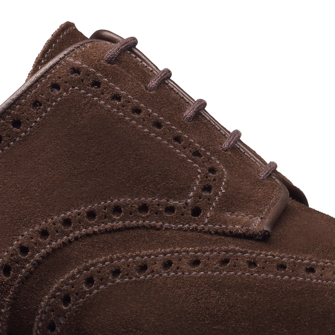 Swansea Dark Brown Suede - Image 5