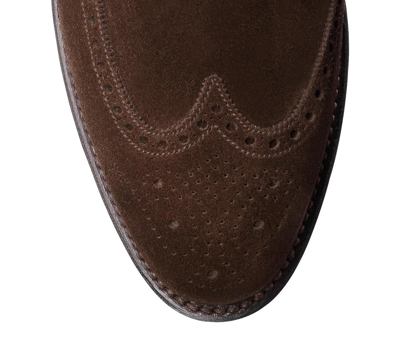 Swansea Dark Brown Suede - Image 6