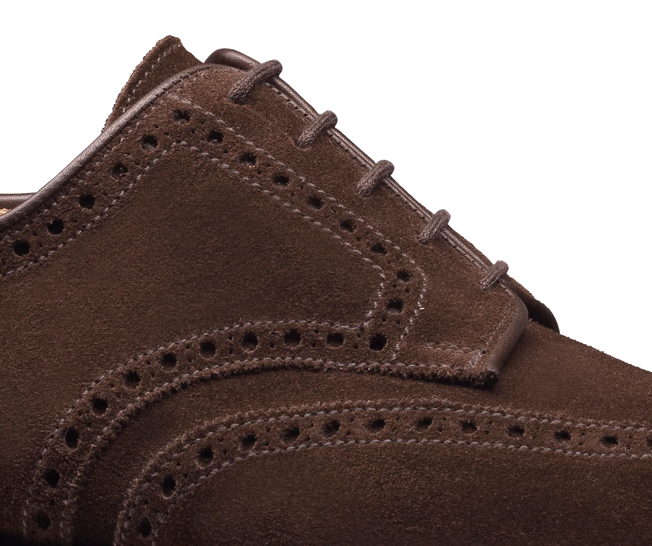 Swansea Dark Brown Suede - Image 7