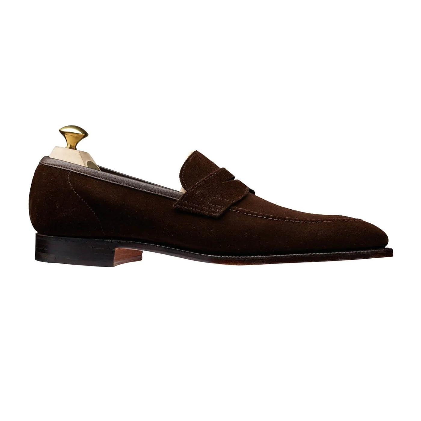 Teign Dark Brown Suede - Image 3