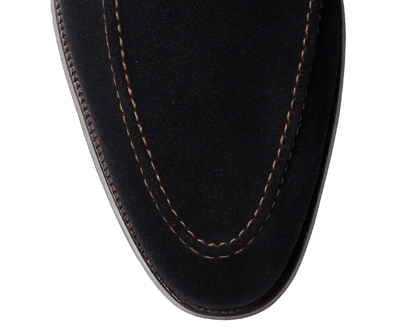 Teign Navy Suede - Image 6