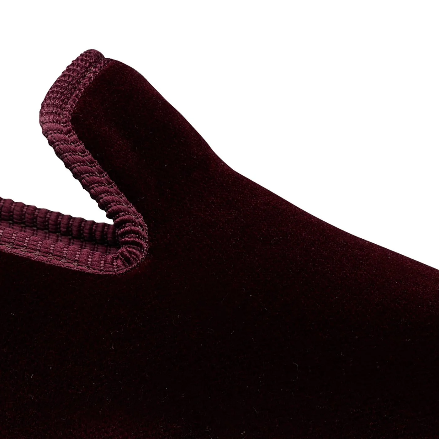 Plain Albert Burgundy Velvet - Image 5