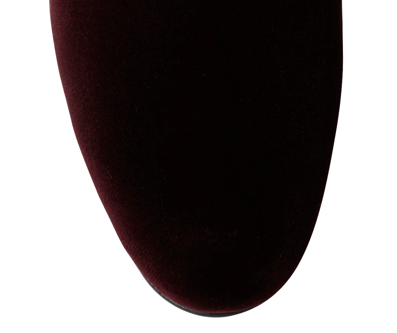 Plain Albert Burgundy Velvet - Image 6