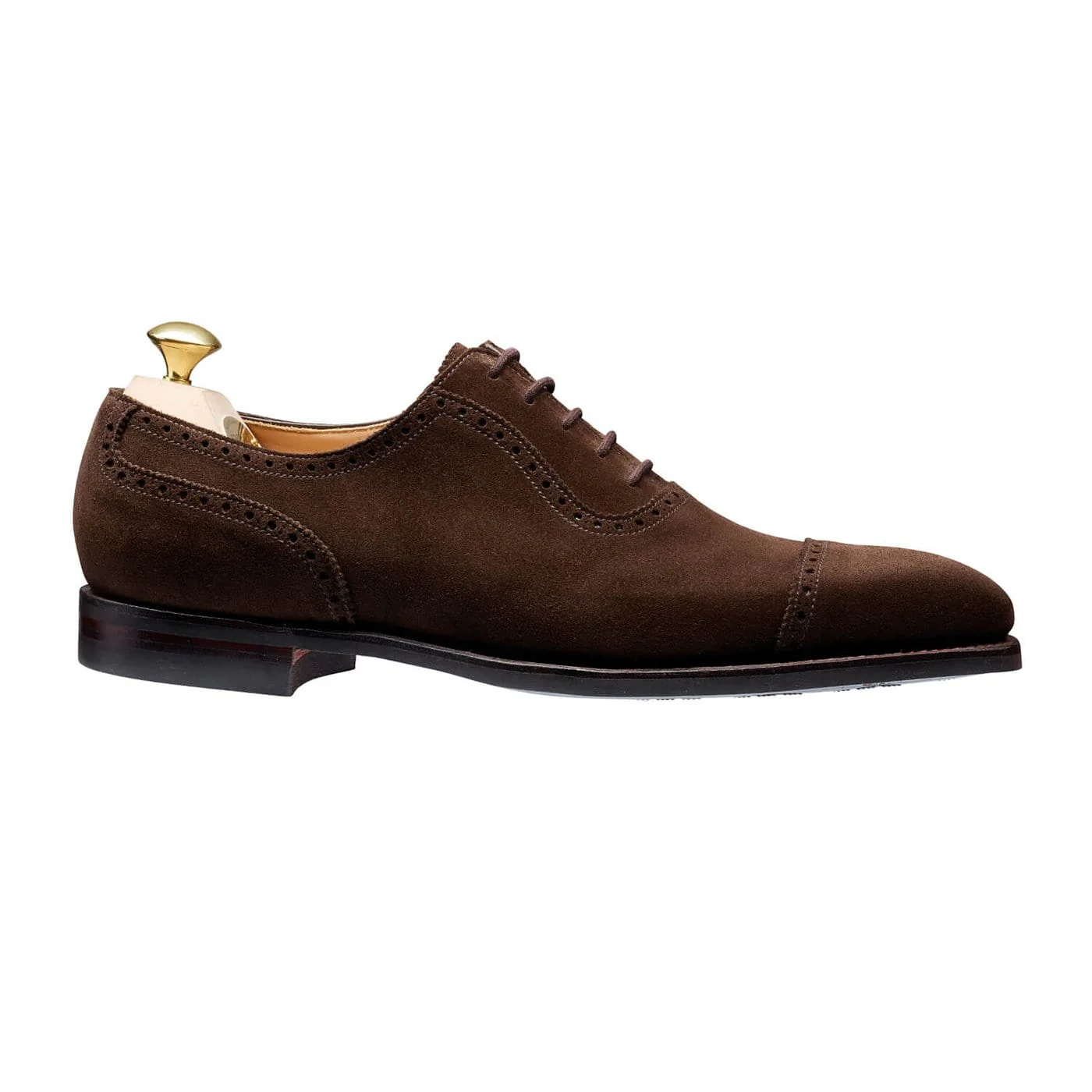 Westbourne Dark Brown Calf Suede - Image 3