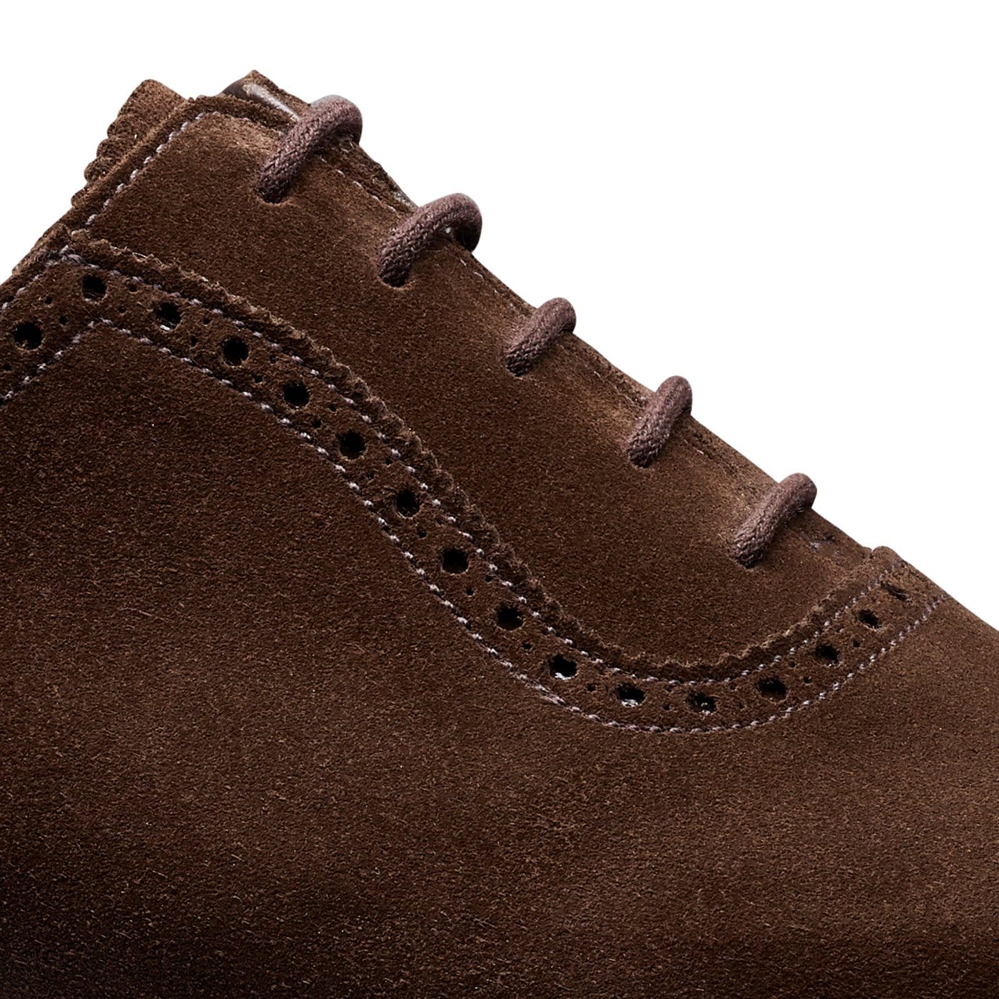 Westbourne Dark Brown Calf Suede - Image 5