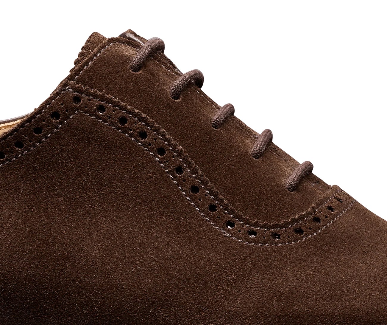 Westbourne Dark Brown Calf Suede - Image 7