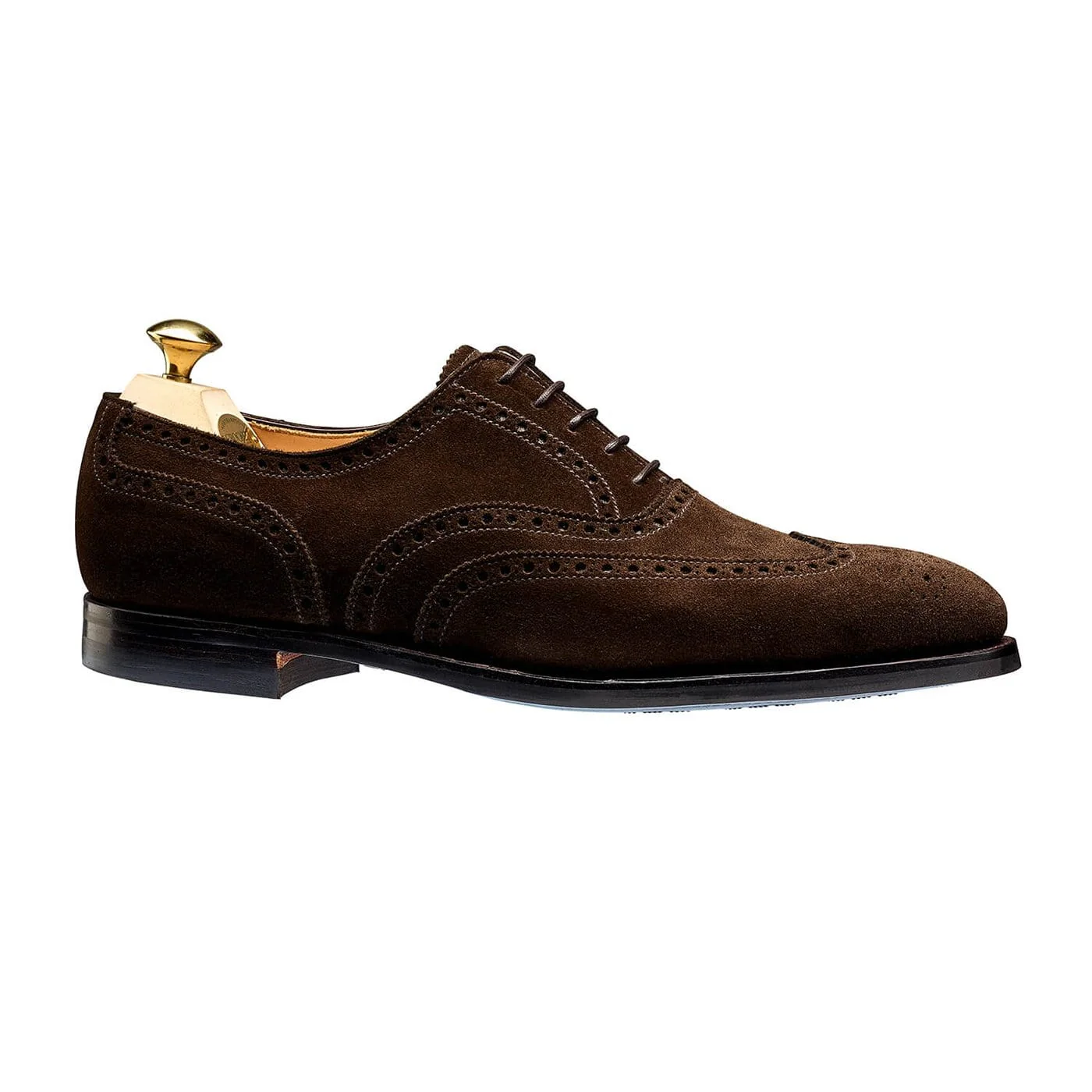 Westgate 2 Dark Brown Calf Suede - Image 3