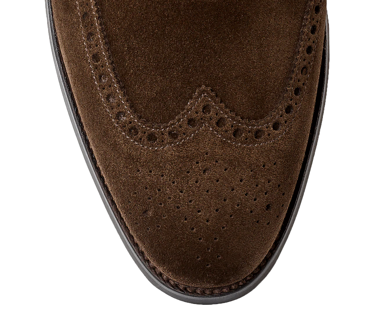 Westgate 2 Dark Brown Calf Suede - Image 6
